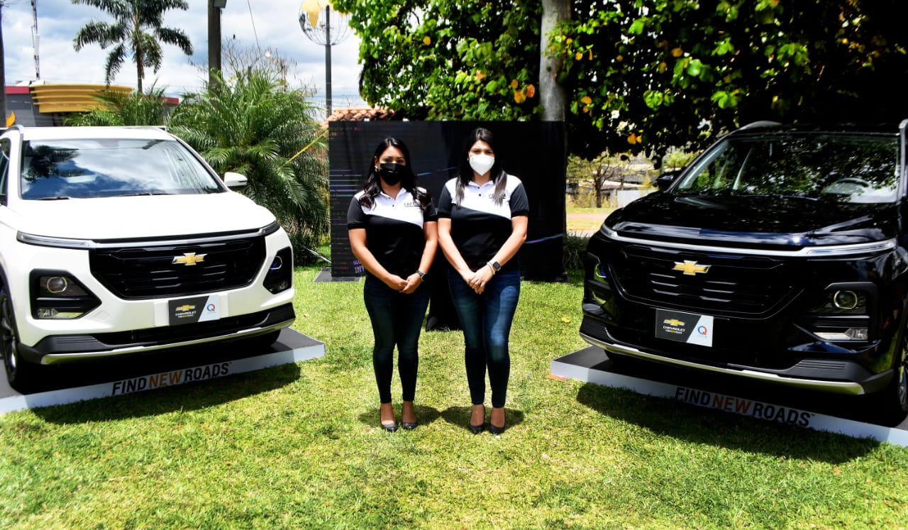 Elisa Rendón, Coordinadora de Mercadeo y Melissa Estrada, Gerente de Ventas Chevrolet Honduras.